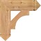 Ekena Millwork Westlake Arts & Crafts Smooth Bracket, Western Red Cedar, 5 1/2"W x 22"D x 22"H BKT06X22X22WTL03SWR - alternate 2